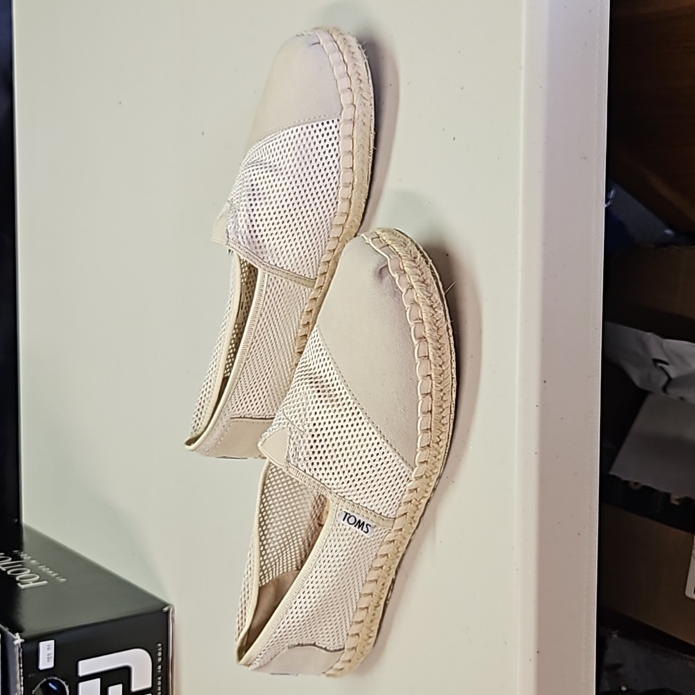 Tom's  classic natural mesh loafers